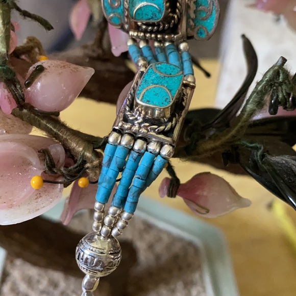 Vintage turquoise bracelet - Picture 2 of 6